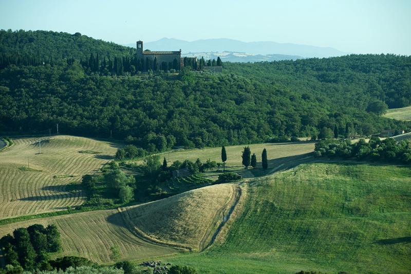 Agriturismo La Casa Nuova Castelmuzio Ngoại thất bức ảnh